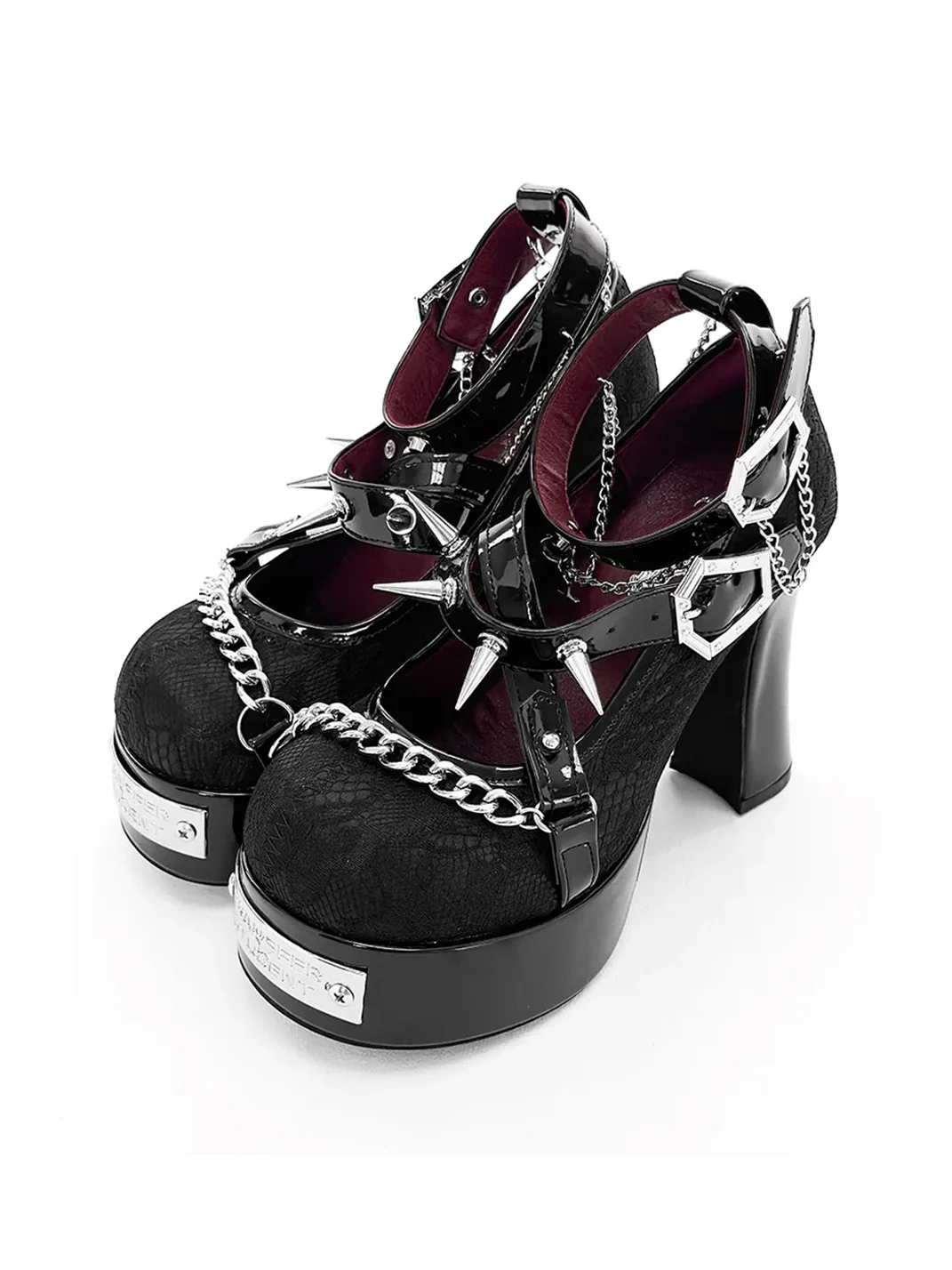 Transfer Student | Gothic Round-Toe High Heels