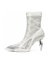 Angel | Sculptural Heel Ankle Boots