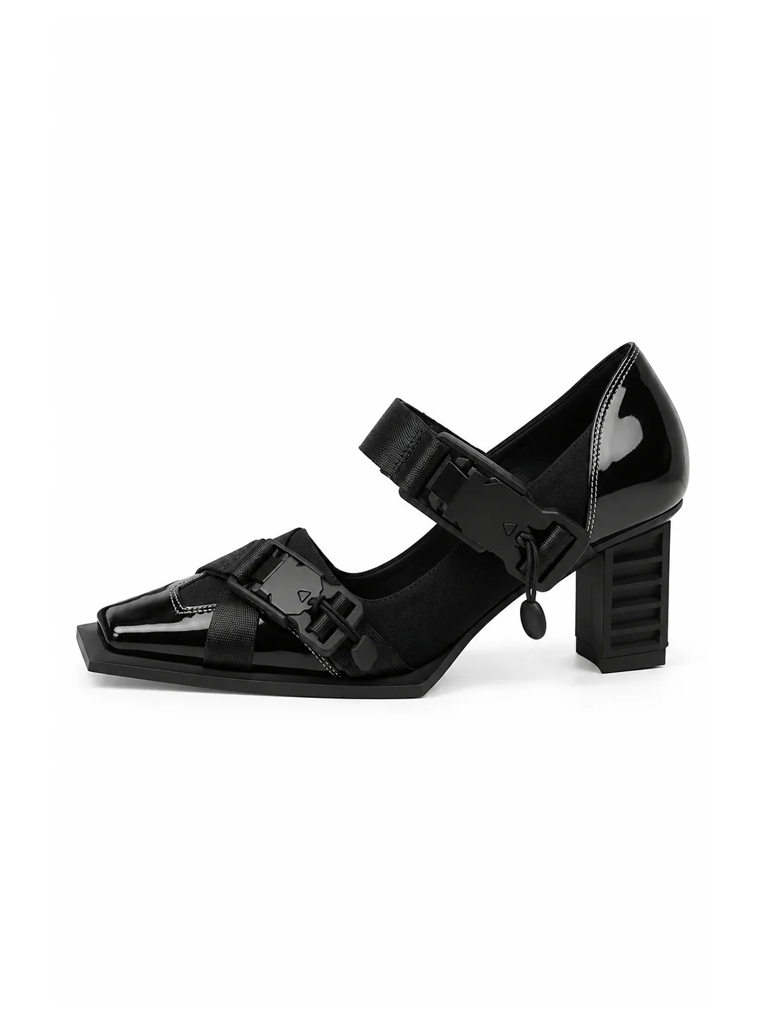 Angel | Retro Square Toe Block Heel Mary Jane Shoes