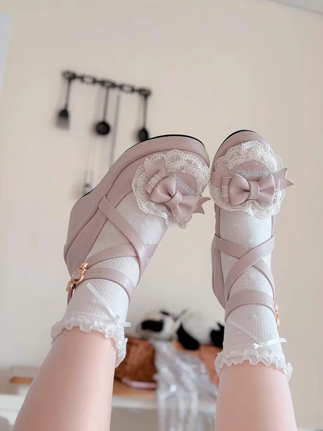 Transfer Student | Platform Wedge Lolita Shoes
