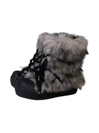 UNZIZHI | Retro Faux Fur Thick Sole Snow Boots