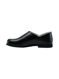 UNZIZHI | Leather Slip-On Loafers With Collapsible Heel