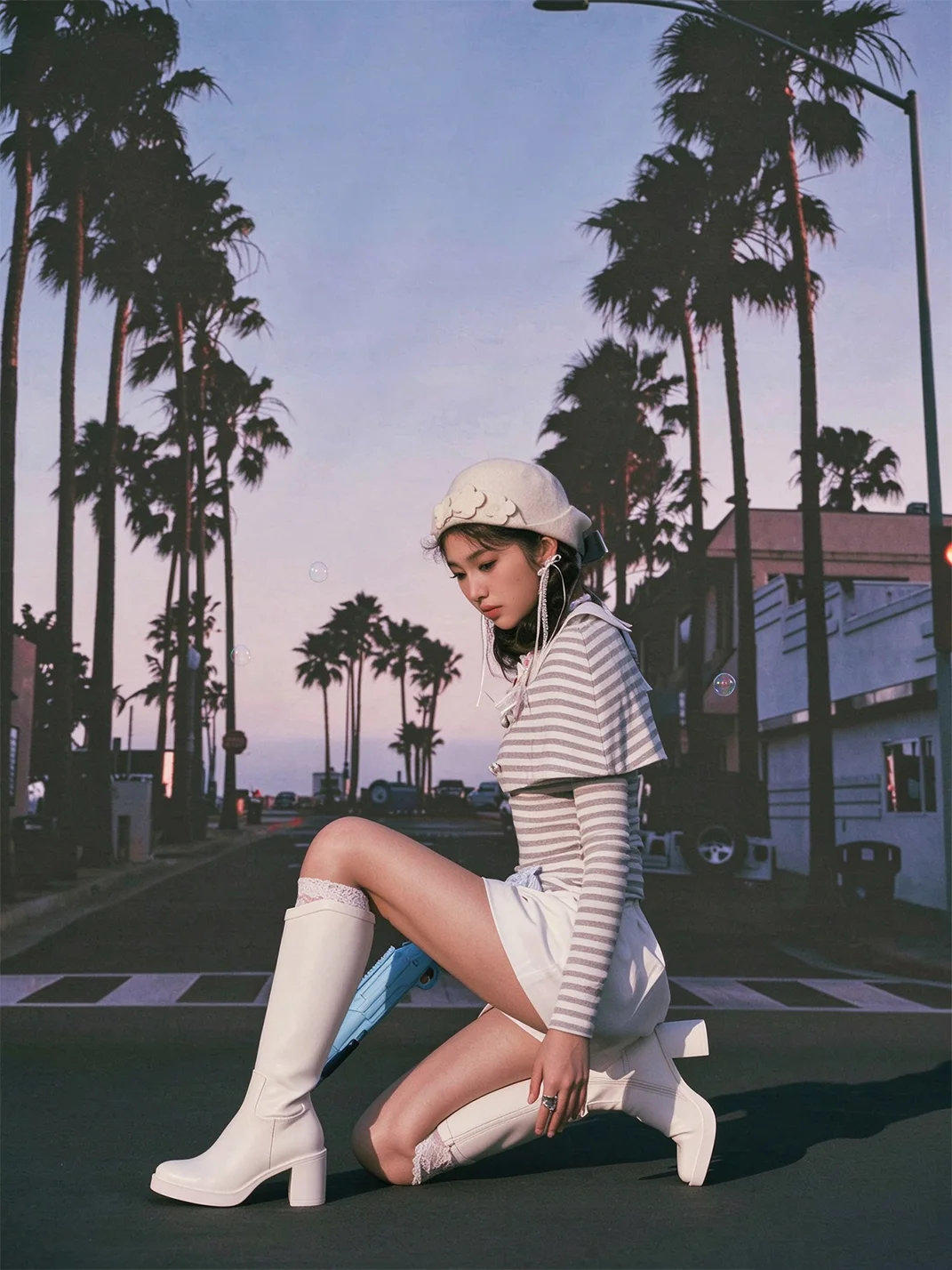 Concept Neun | Round Toe Platform Tall Boots