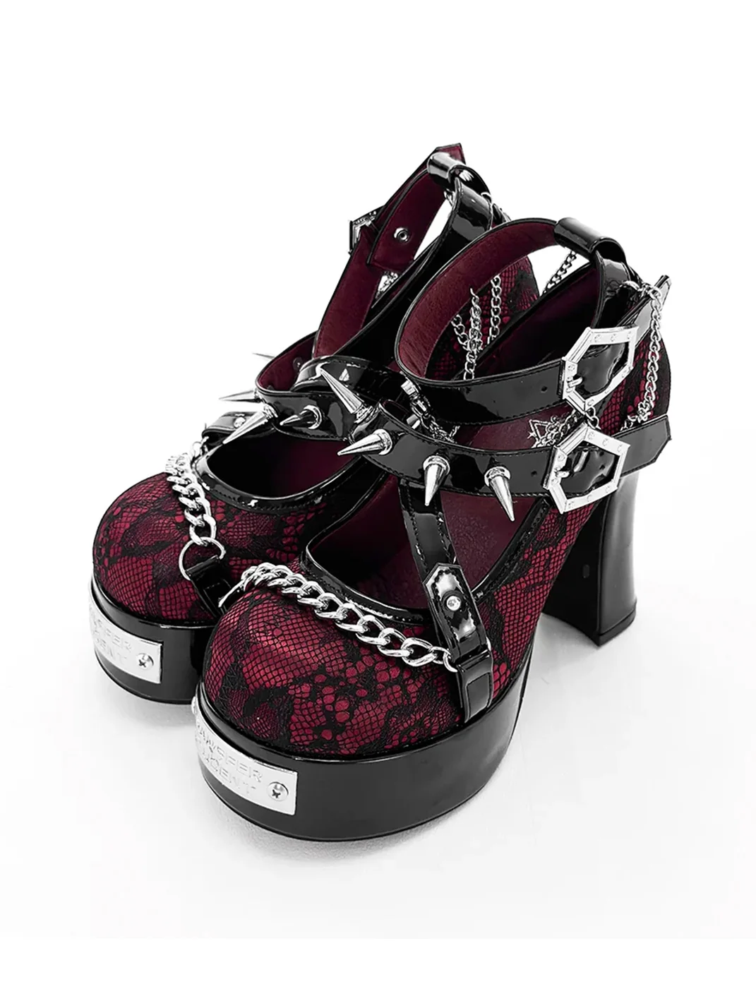 Transfer Student | Gothic Round-Toe High Heels