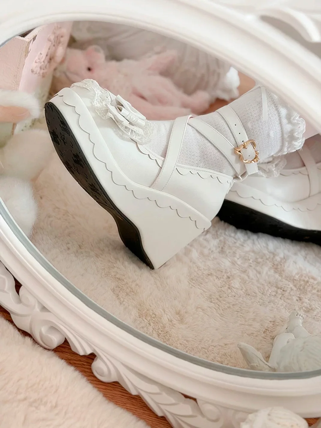 Transfer Student | Platform Wedge Lolita Shoes