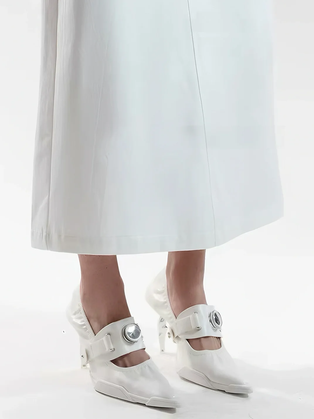 Angel | Pointed Toe Buckle Strap Low Heel Ballet Shoes