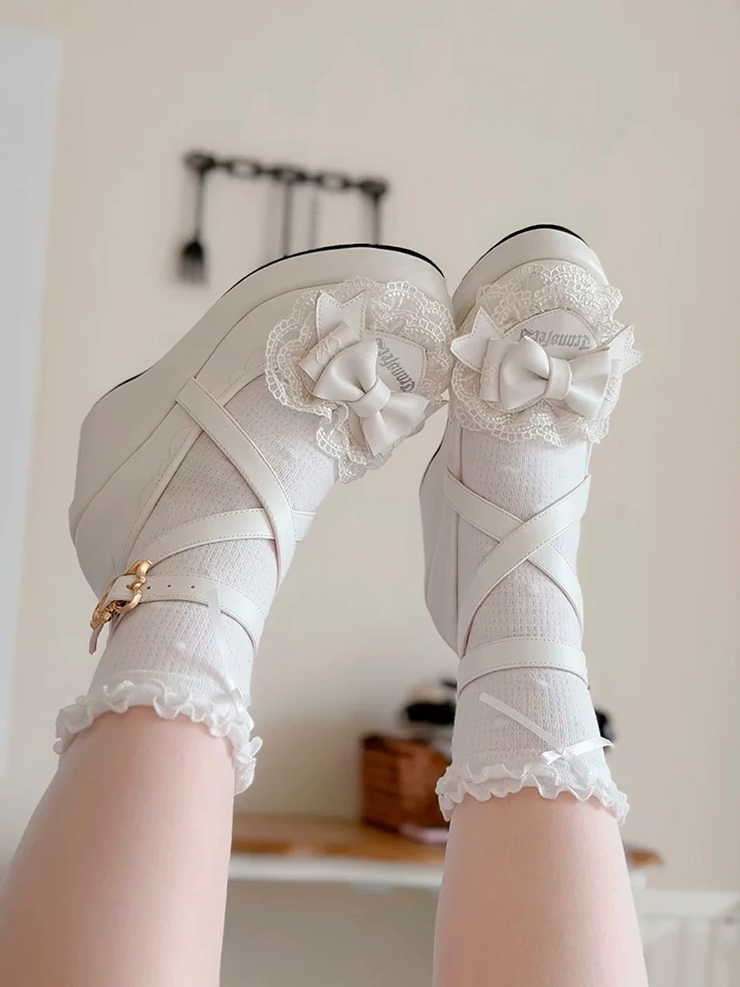 Transfer Student | Platform Wedge Lolita Shoes