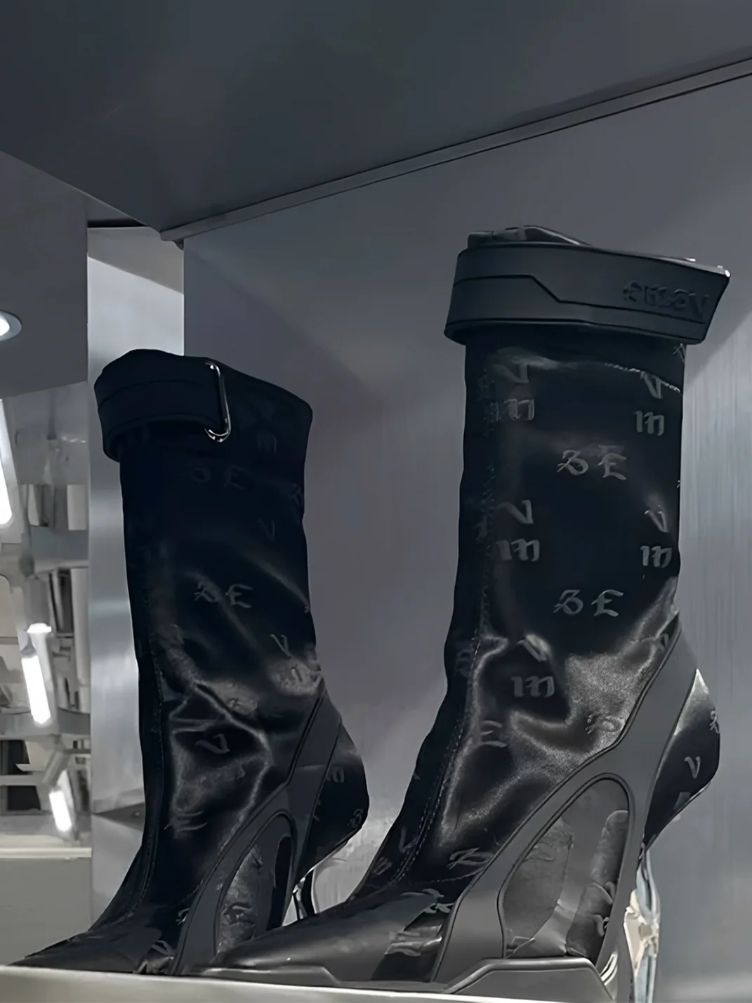 Angel | Sculptural Heel Ankle Boots