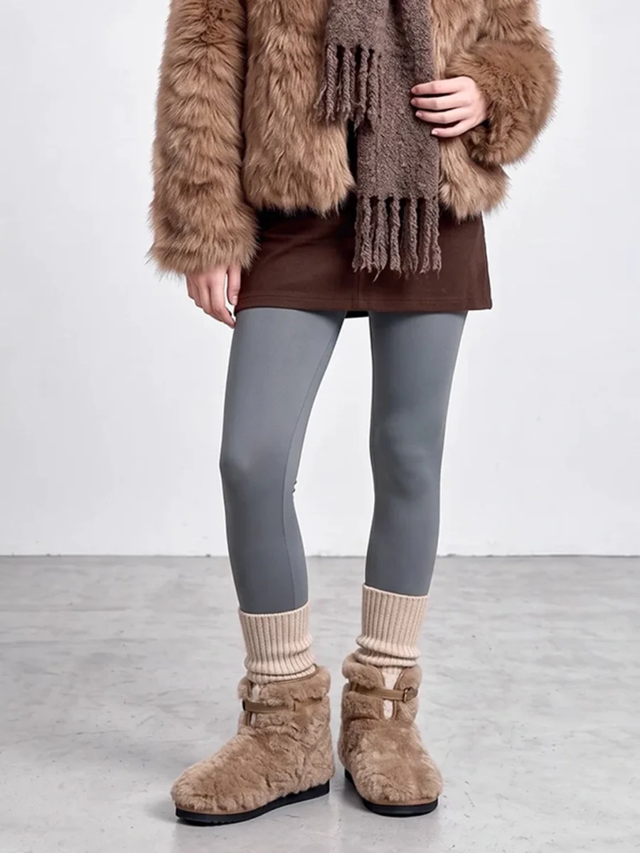 LMDD | Two-Way Plush Thick-Sole Short Boots - 2