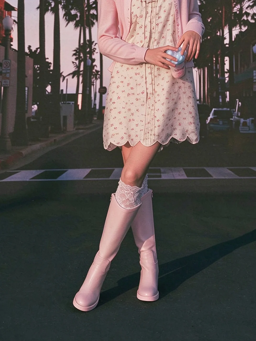Concept Neun | Round Toe Platform Tall Boots