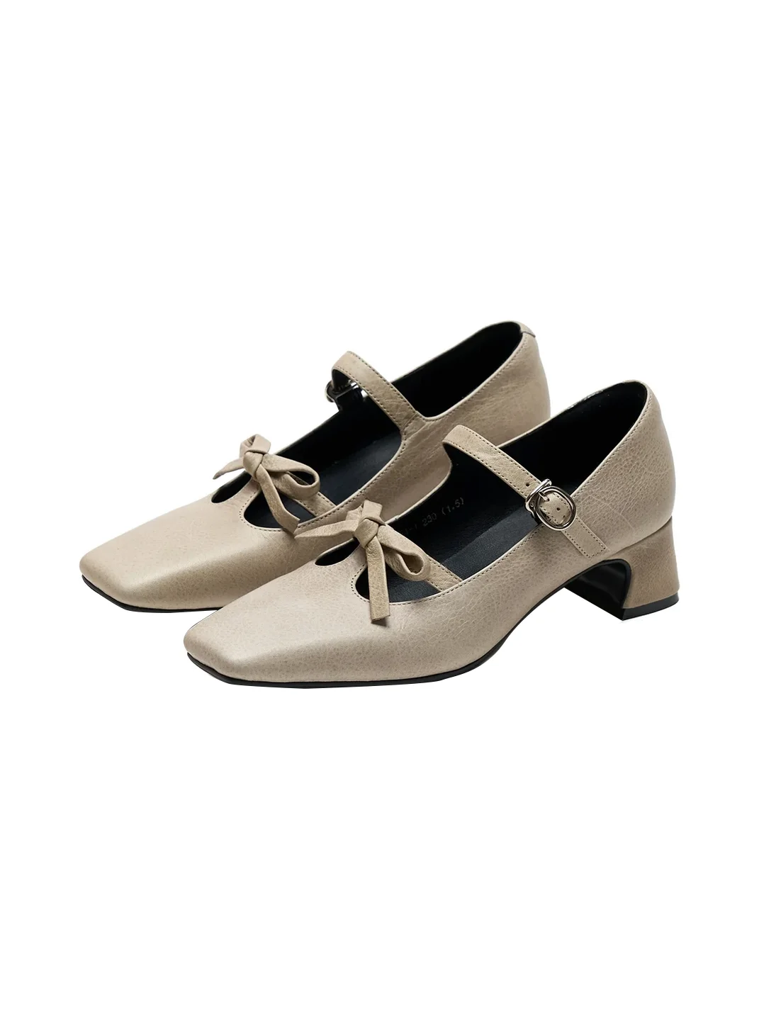 Littlegood | Retro Square Toe Mary Jane Shoes