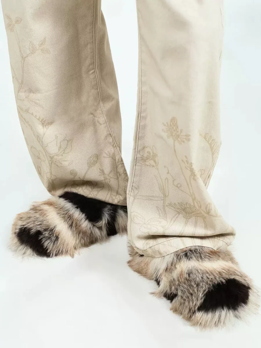TZ killer | Plush Thick-Sole Slip-On Winter Slippers - 3