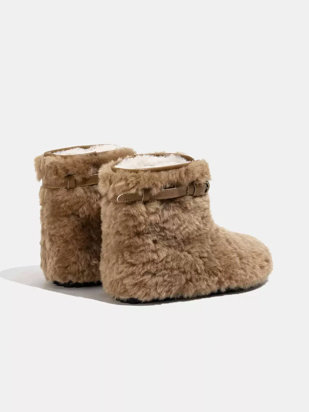 LMDD | Two-Way Plush Thick-Sole Short Boots