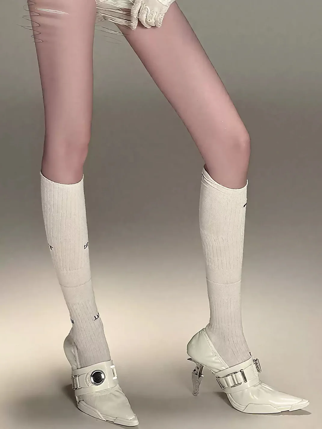 Angel | Pointed Toe Buckle Strap Low Heel Ballet Shoes
