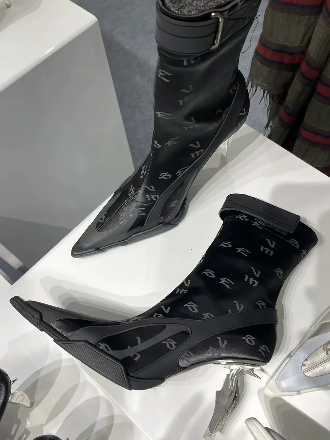 Angel | Sculptural Heel Ankle Boots