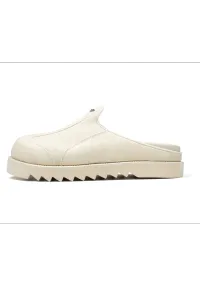 Leather Sandals - White