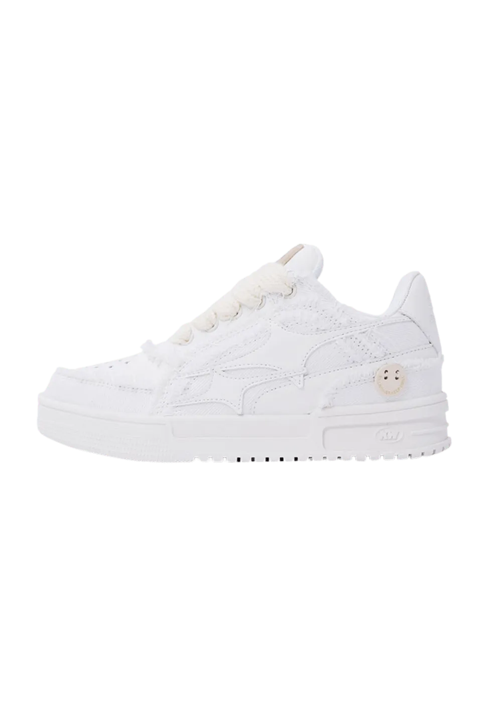 KILLWINNER丨Shattered Meteor Low Top Sneakers-White