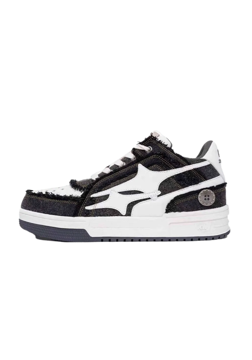 KILLWINNER丨Shattered Meteor Low Top Sneakers-Black