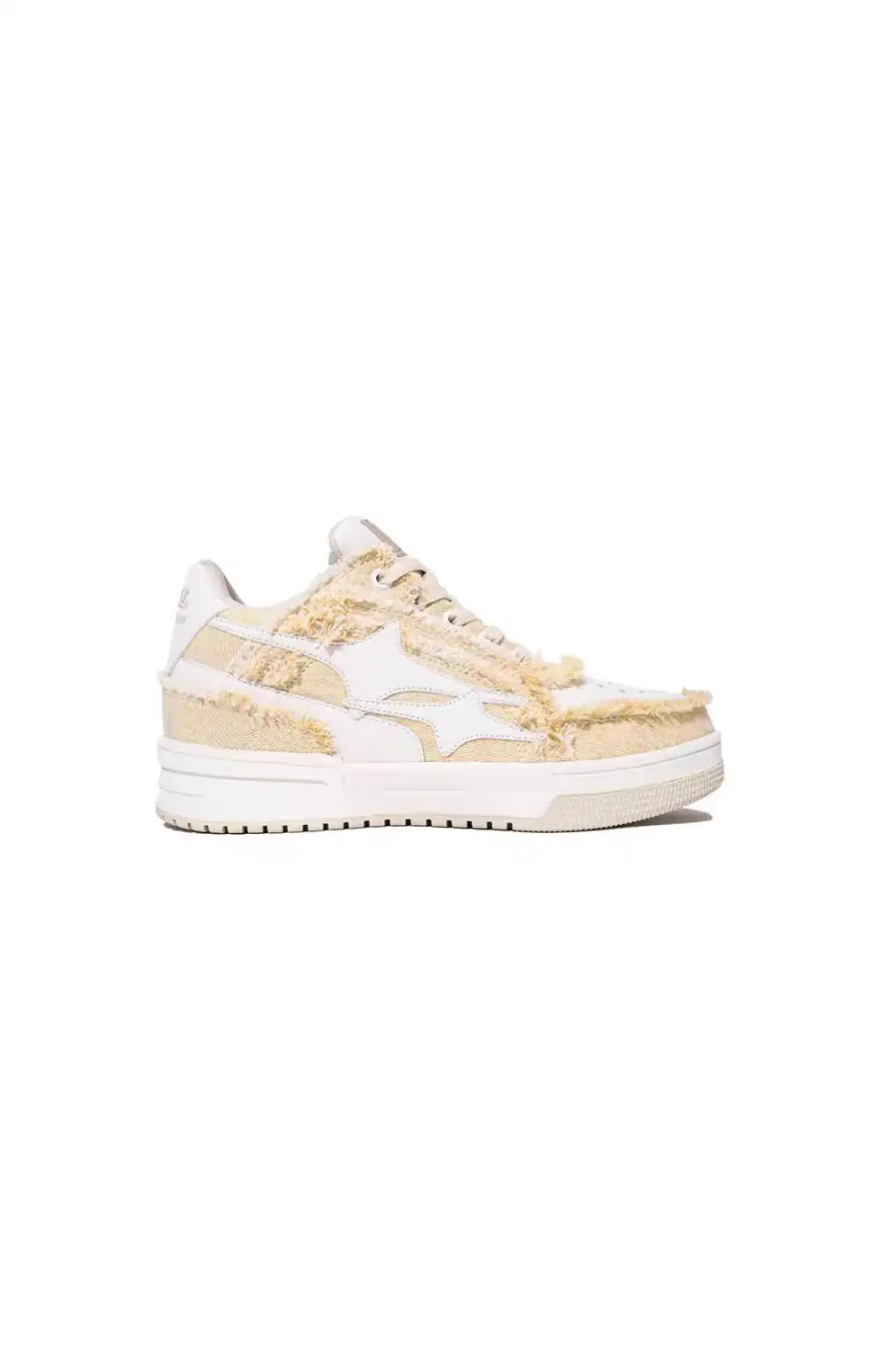 KILLWINNER丨Shattered Meteor Low Top Sneakers-Yellow - 4