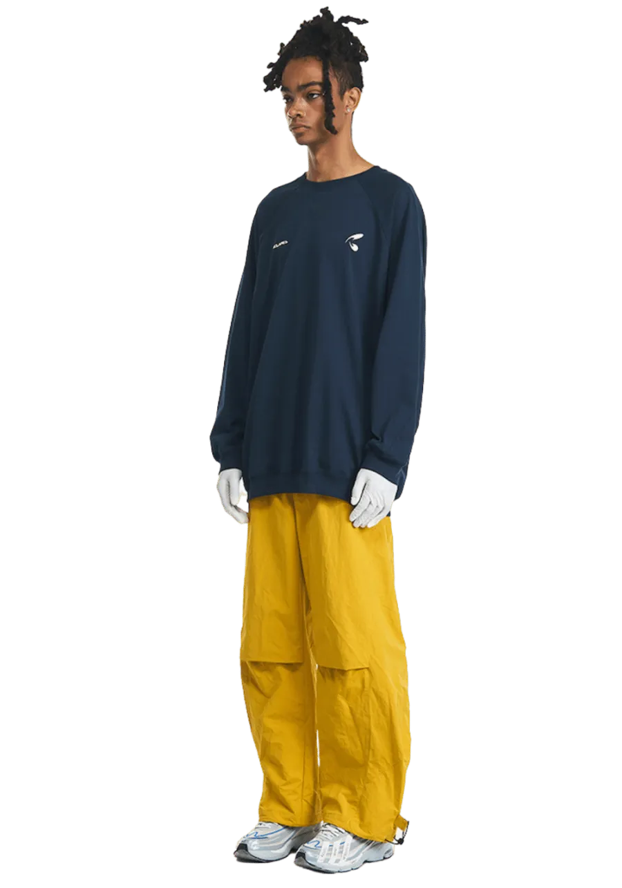 RELABEL丨Deconstructed Tapered Wide Leg Pants - 4
