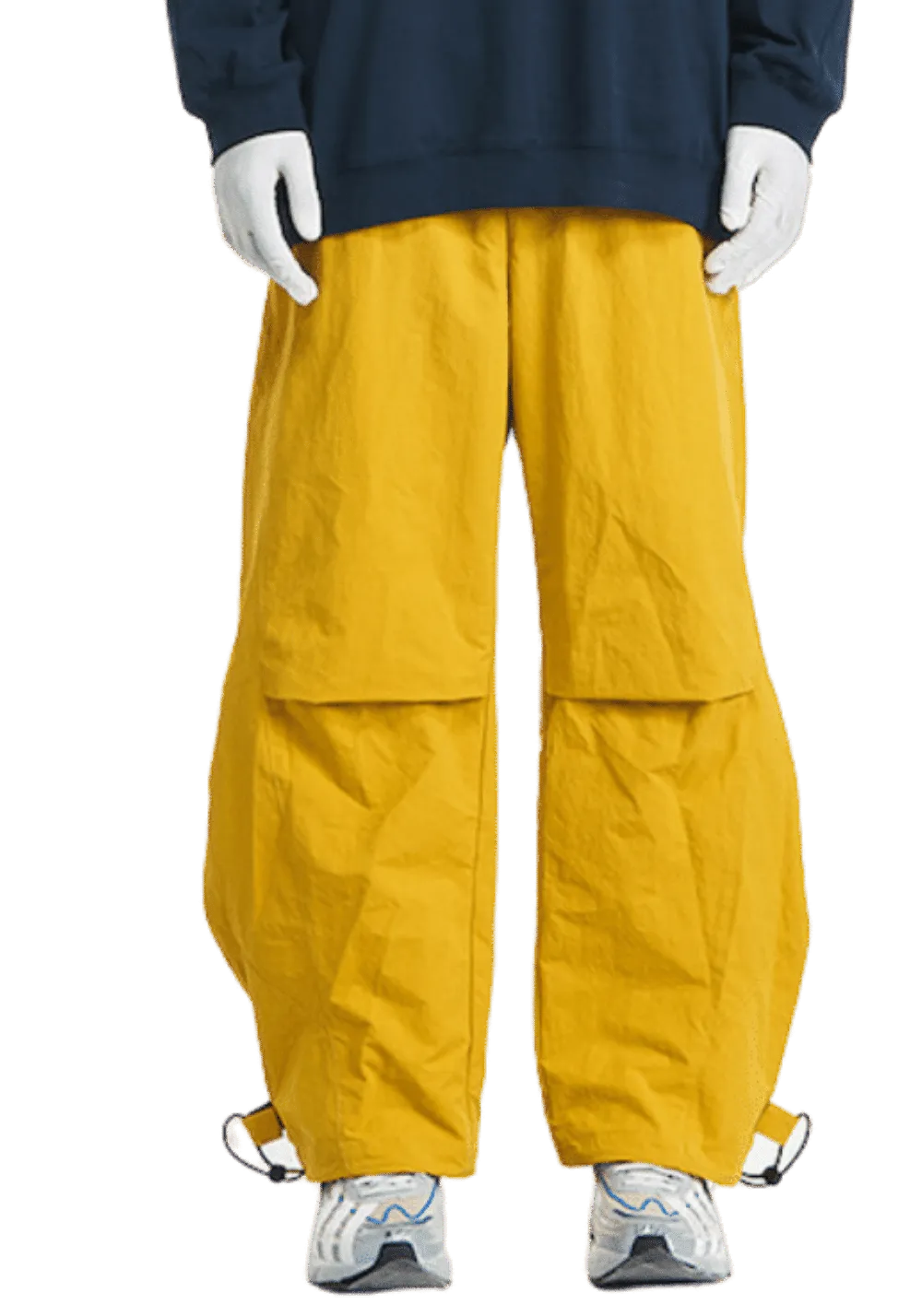 RELABEL丨Deconstructed Tapered Wide Leg Pants