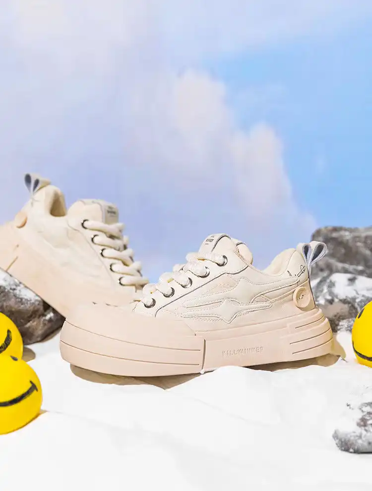 KILLWINNER丨Smile Life Sneaker - Beige