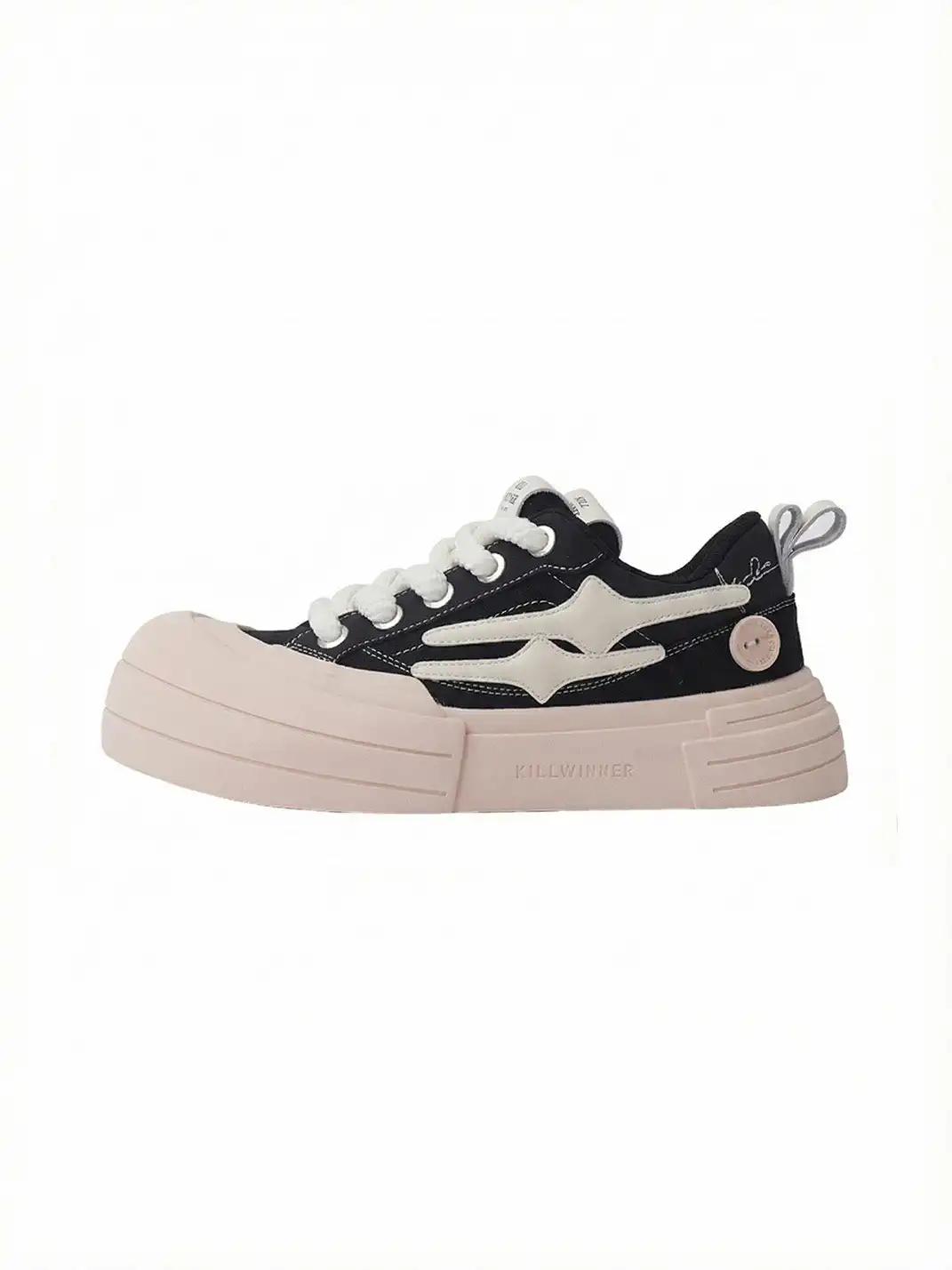KILLWINNER丨Smile Life Sneaker - Black