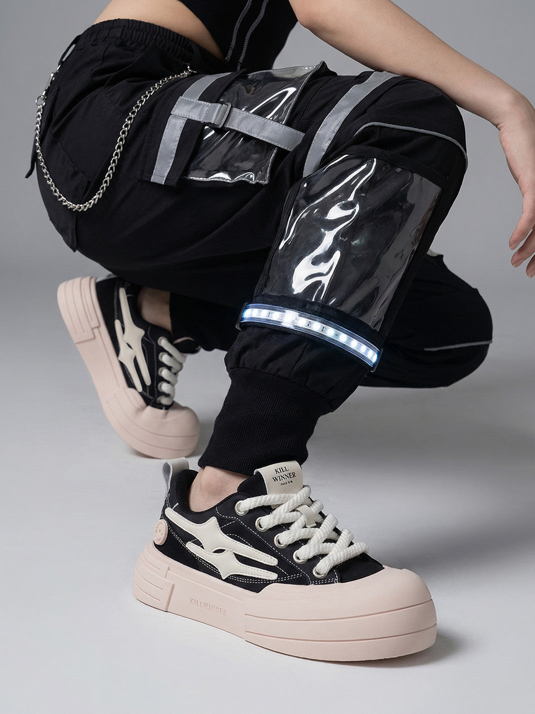 KILLWINNER丨Smile Life Sneaker - Black | PSYLOS1