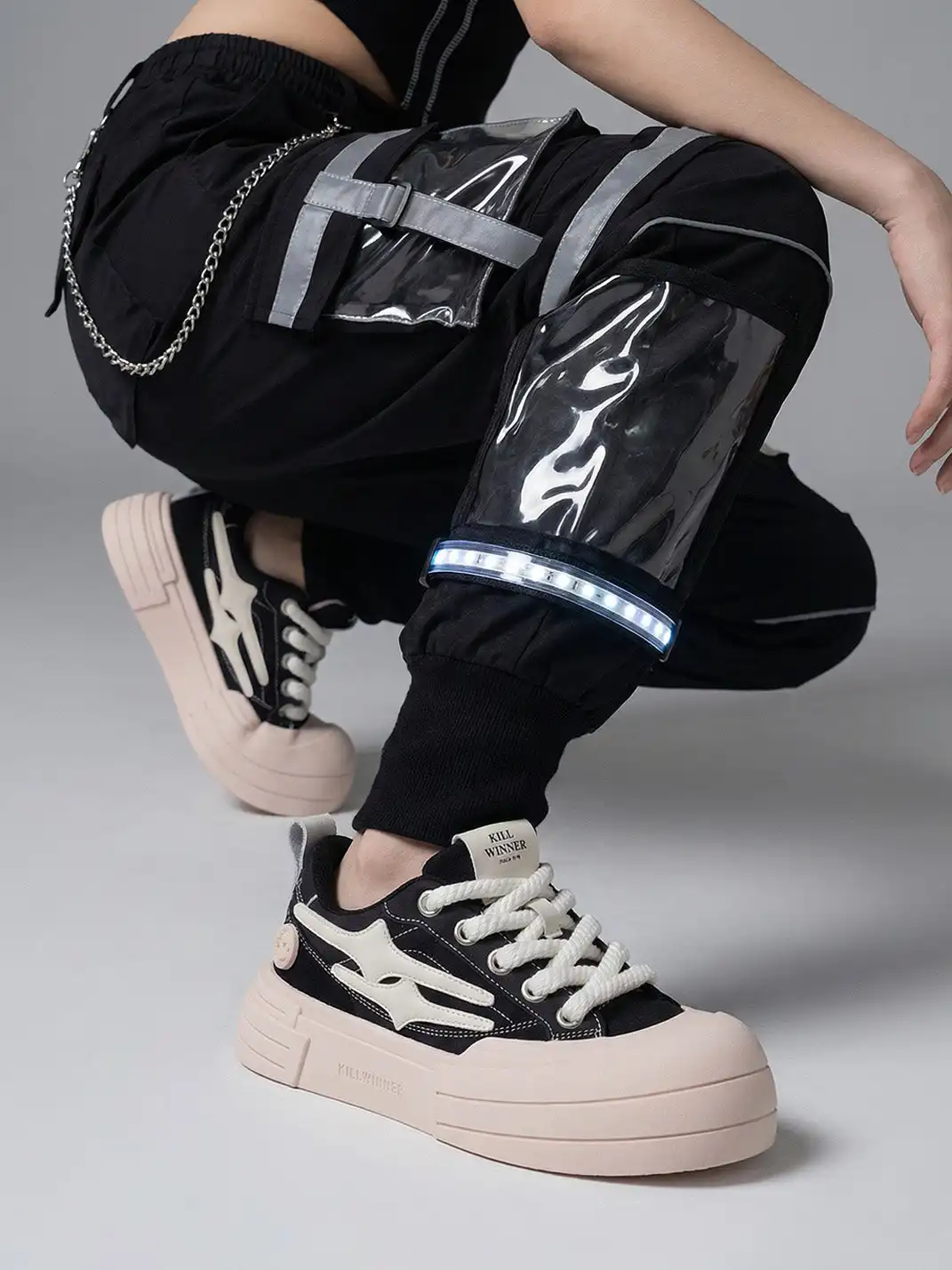 KILLWINNER丨Smile Life Sneaker - Black