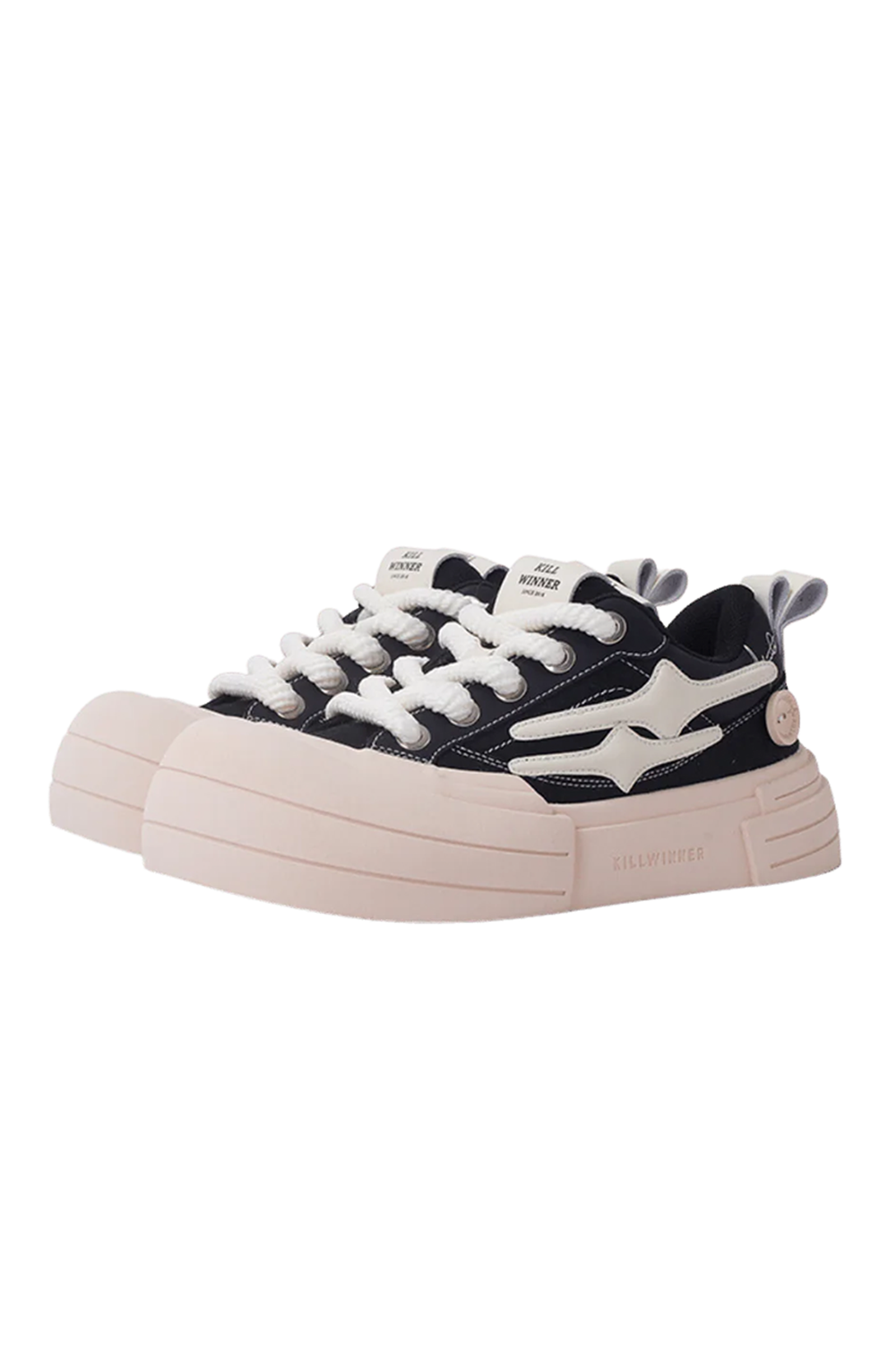 KILLWINNER丨Smile Life Sneaker - Black | PSYLOS1