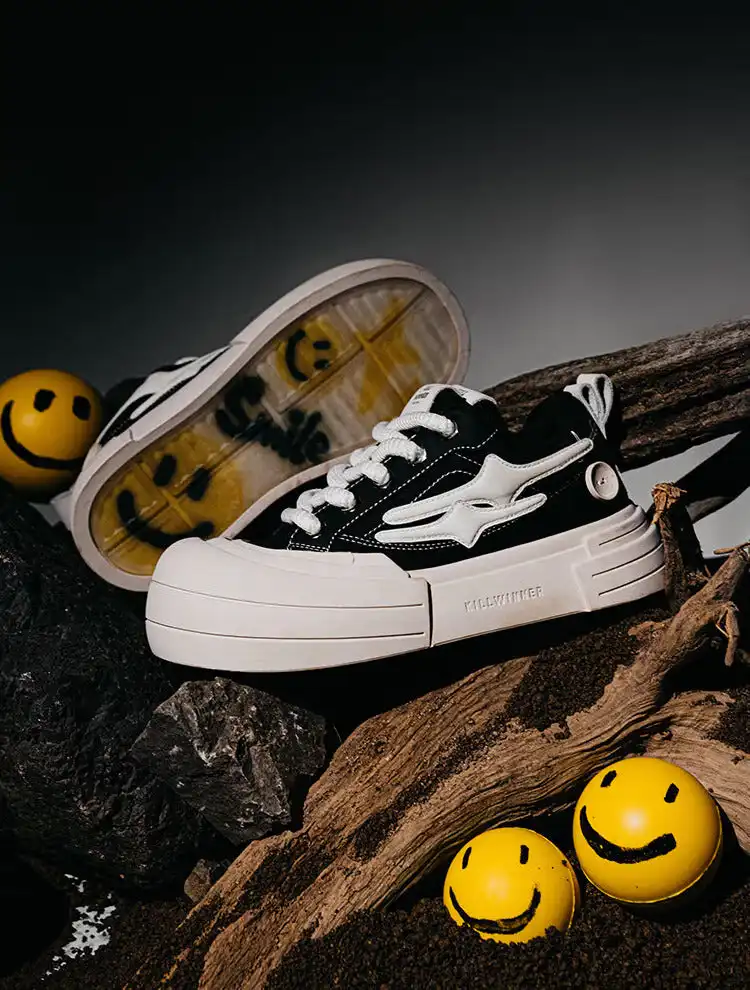 KILLWINNER丨Smile Life Sneaker - Black