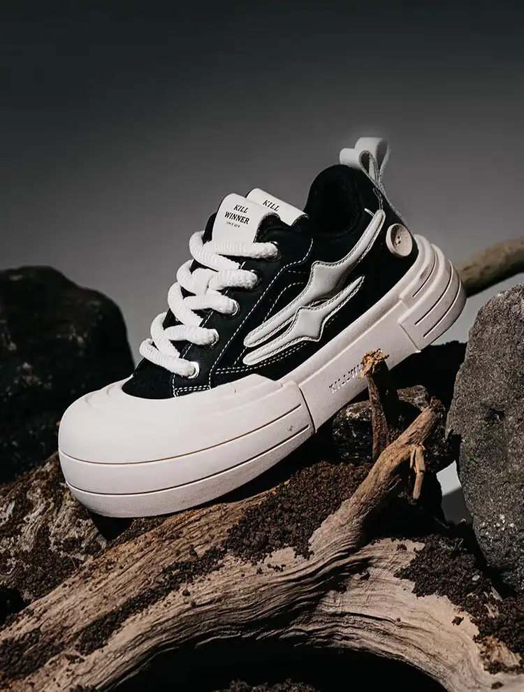 KILLWINNER丨Smile Life Sneaker - Black
