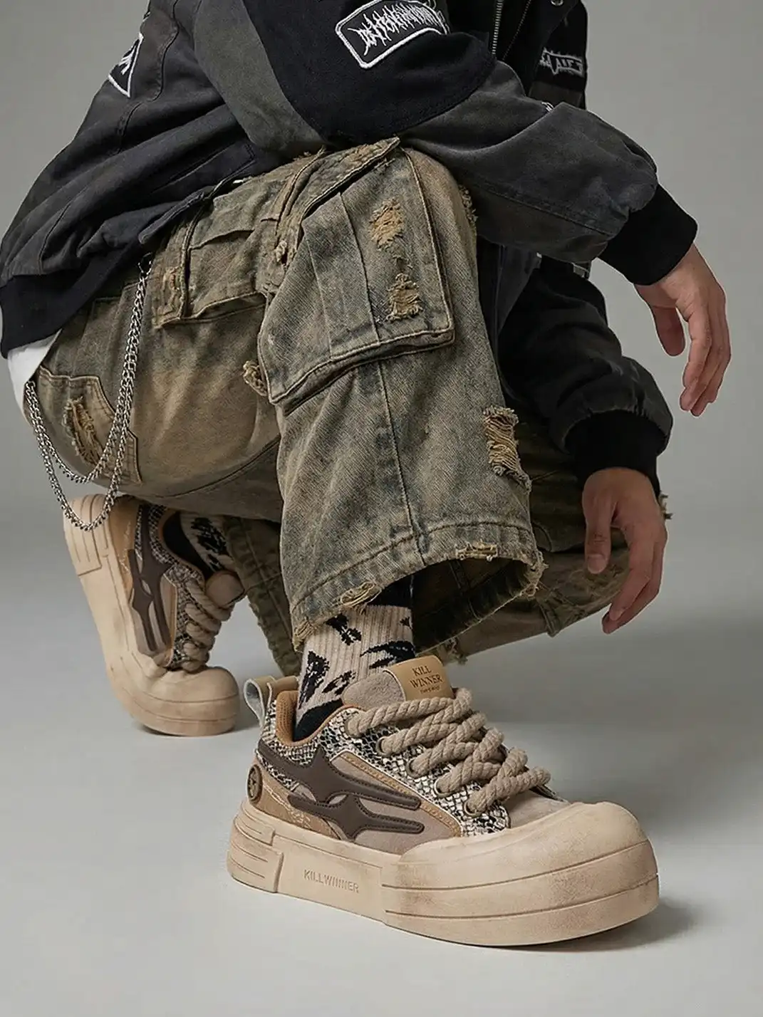 KILLWINNER丨Smile Life Sneaker - Brown