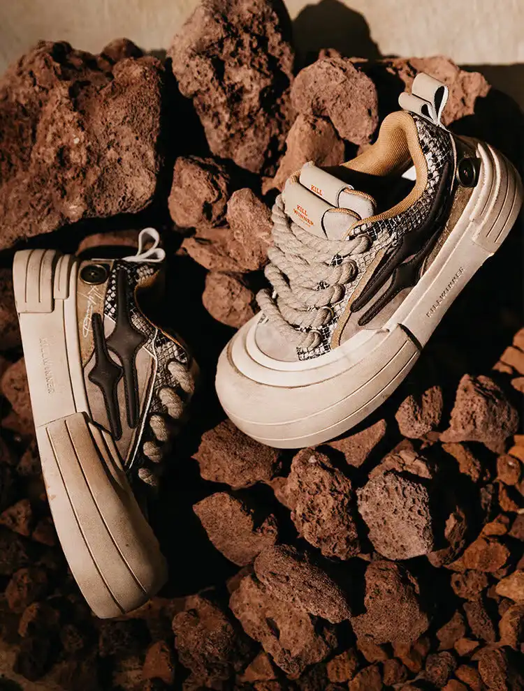 KILLWINNER丨Smile Life Sneaker - Brown
