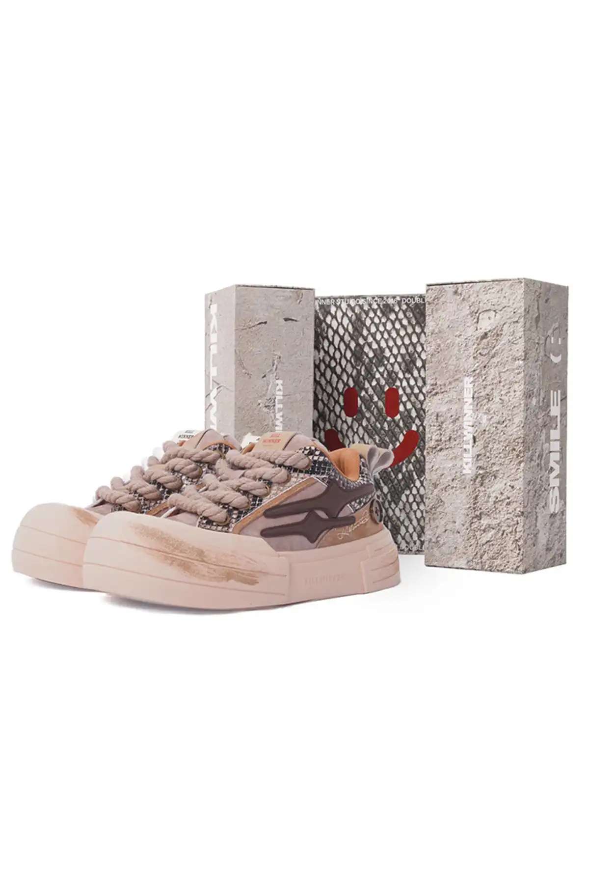 KILLWINNER丨Smile Life Sneaker - Brown