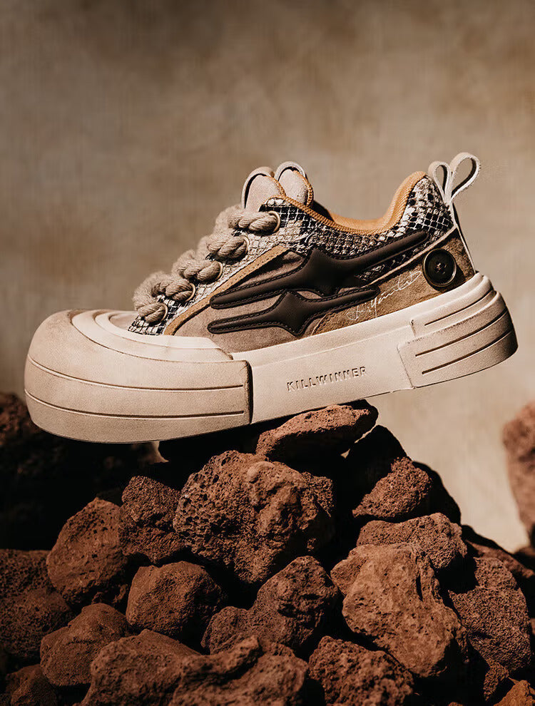 KILLWINNER丨Smile Life Sneaker - Brown | PSYLOS1