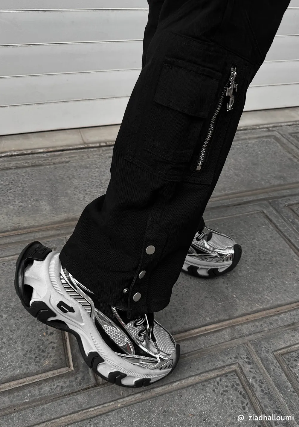 Hip Hop Studded Jeans