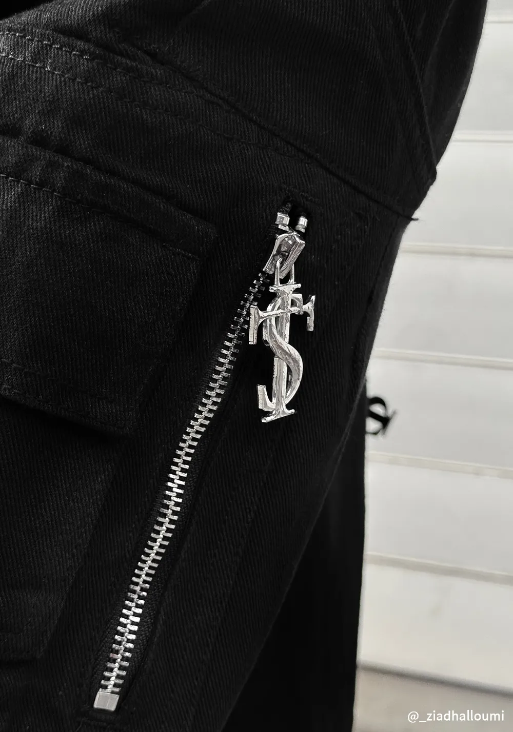 Hip Hop Studded Jeans