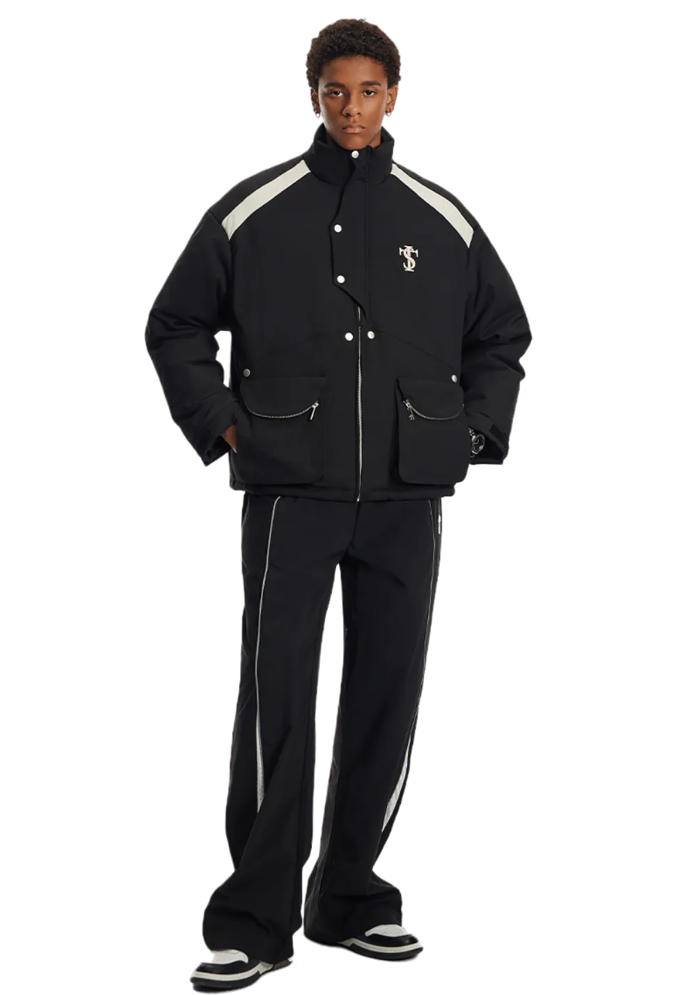 Three Dimensional Pocket Jacket