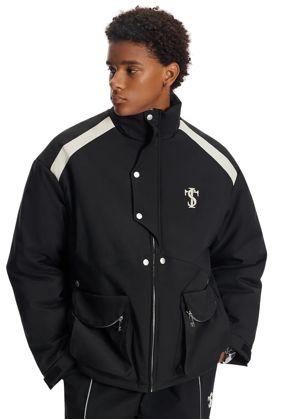 Three Dimensional Pocket Jacket