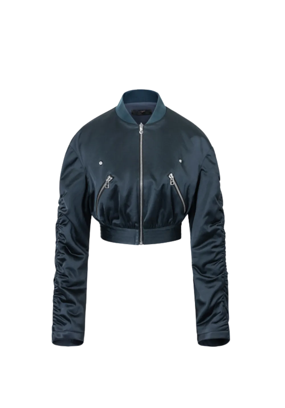 Satin Fisherman Jacket