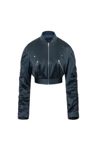 Satin Fisherman Jacket