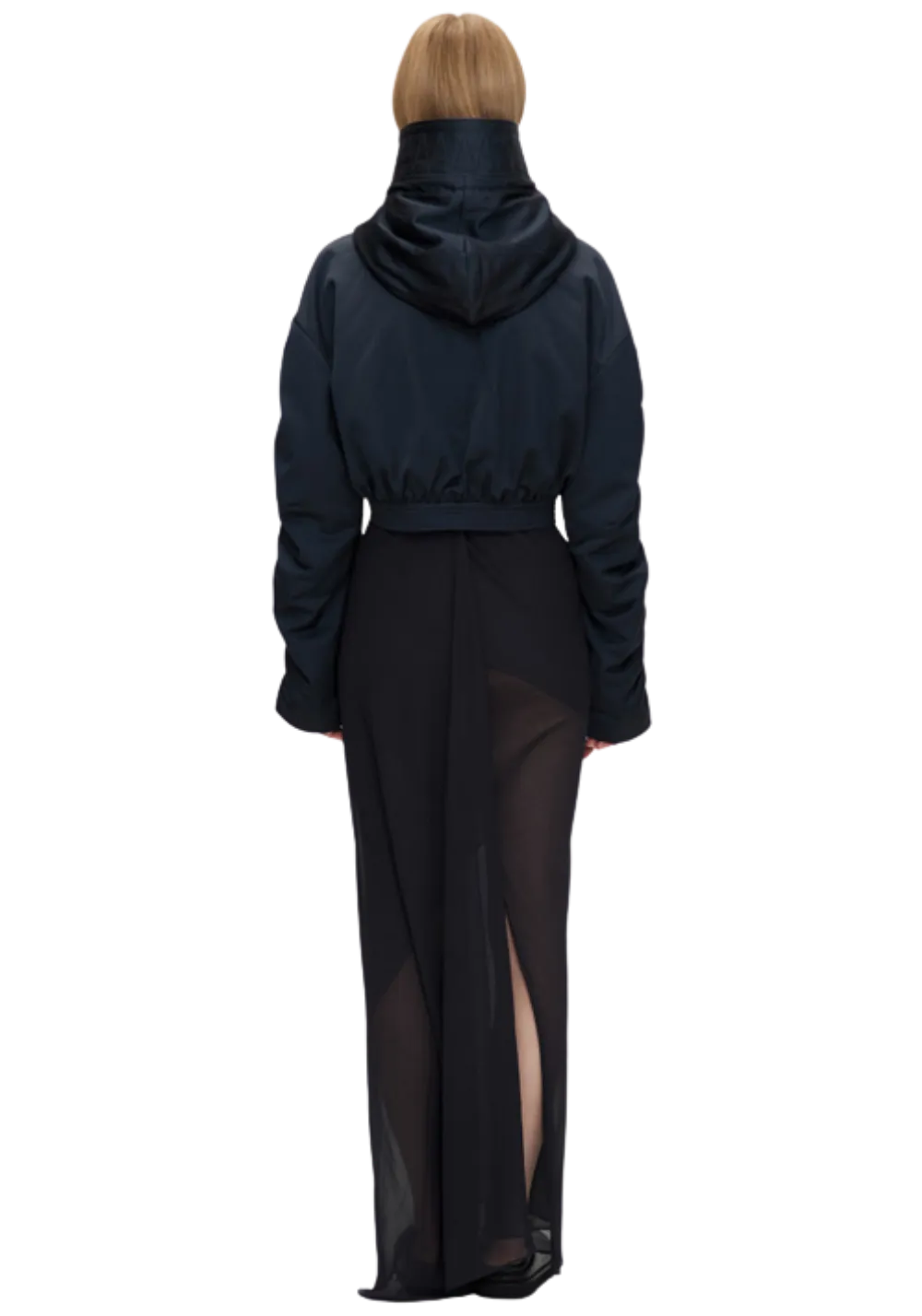 Satin Fisherman Jacket