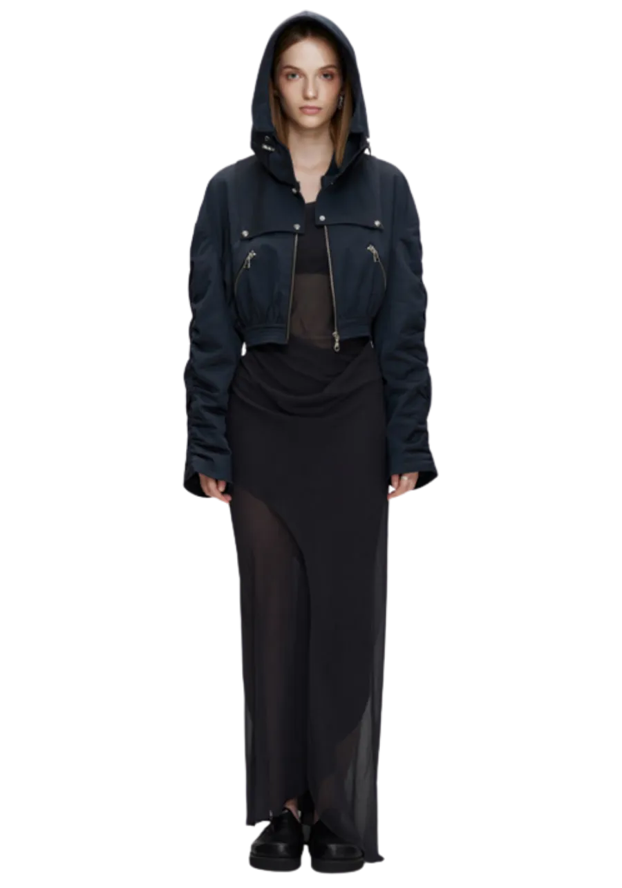 Satin Fisherman Jacket - 3