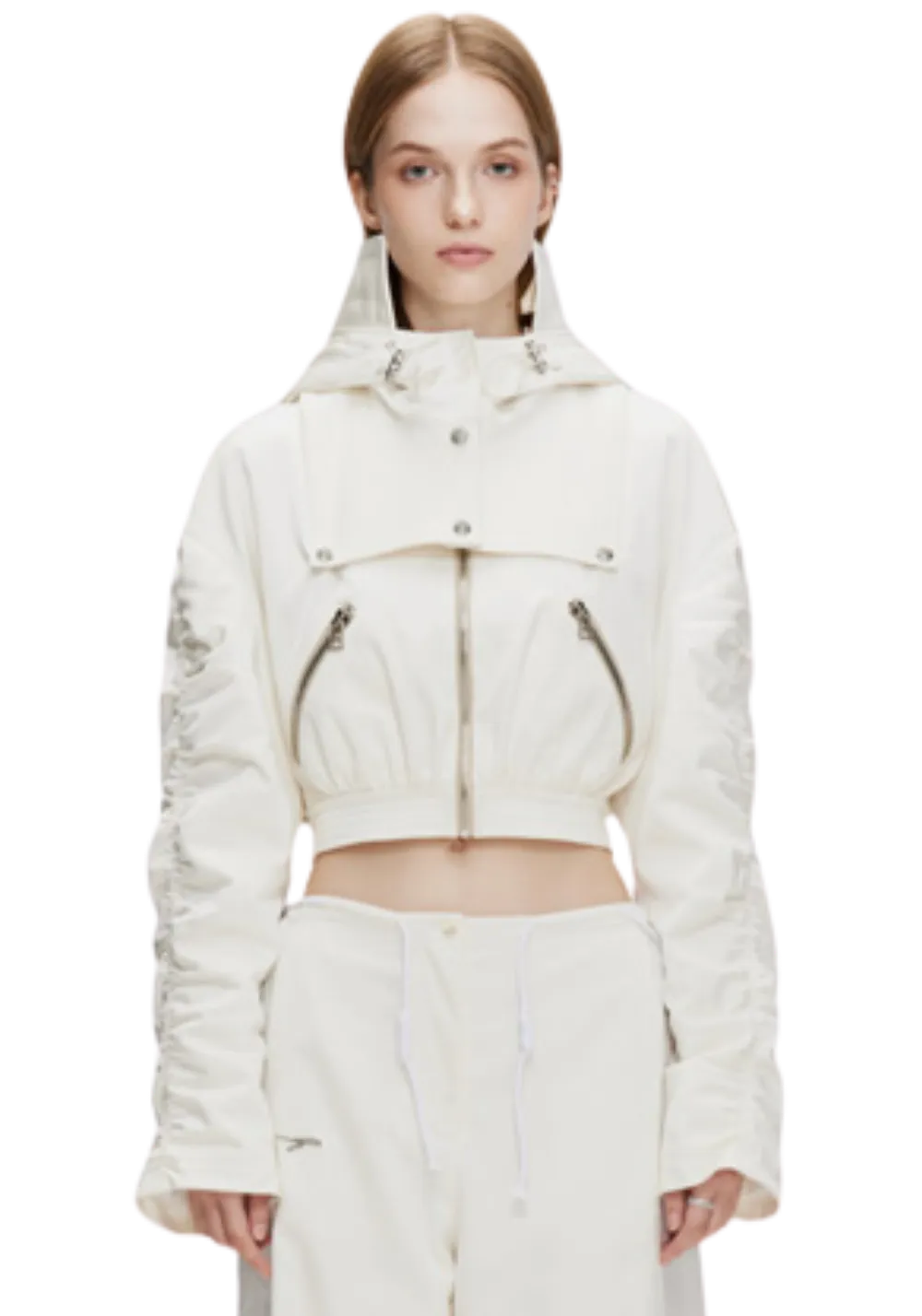 Satin Fisherman Jacket