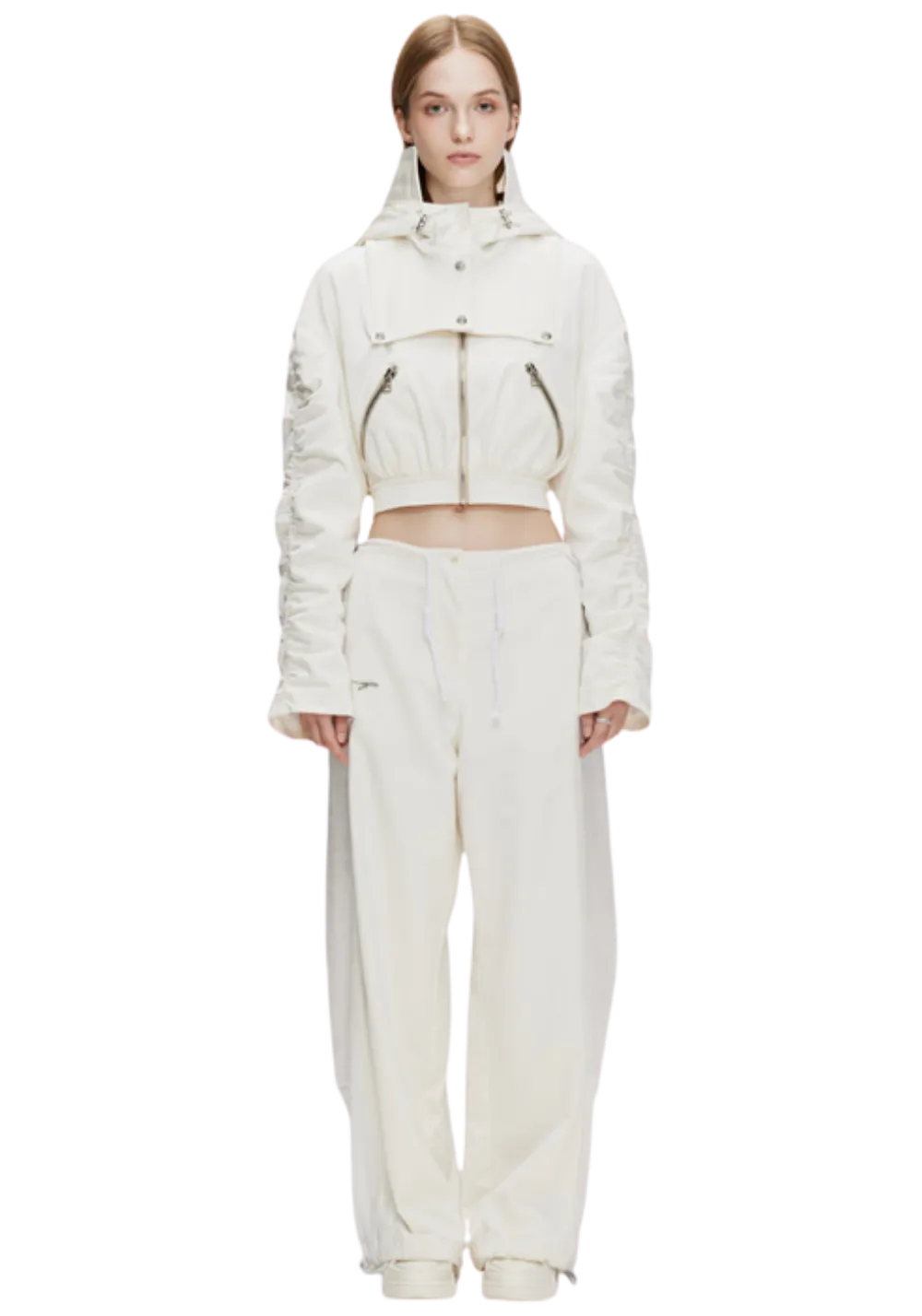 Satin Fisherman Jacket