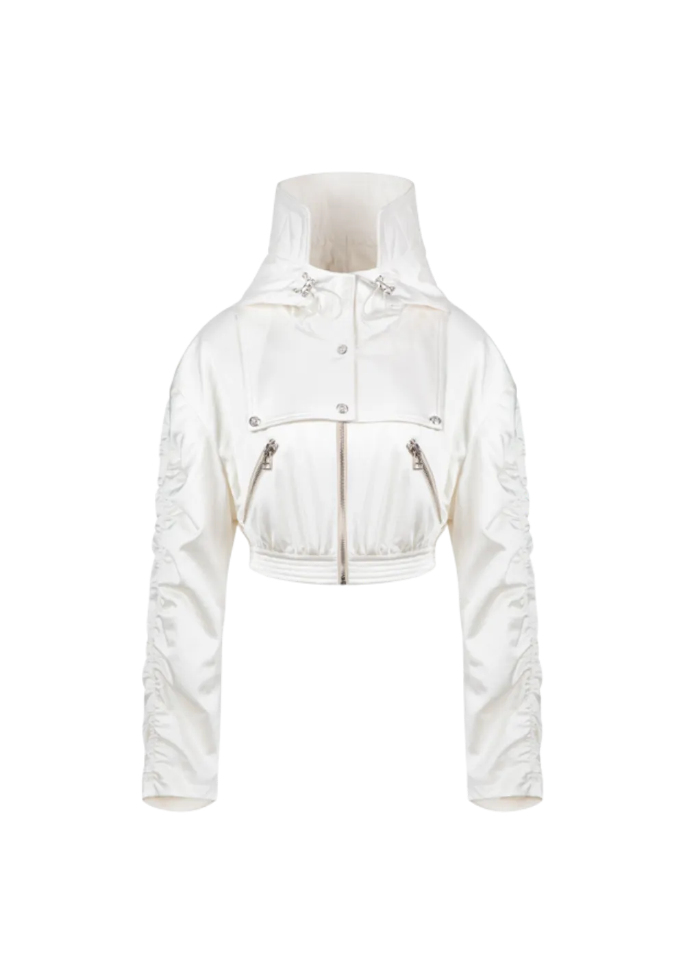 Satin Fisherman Jacket