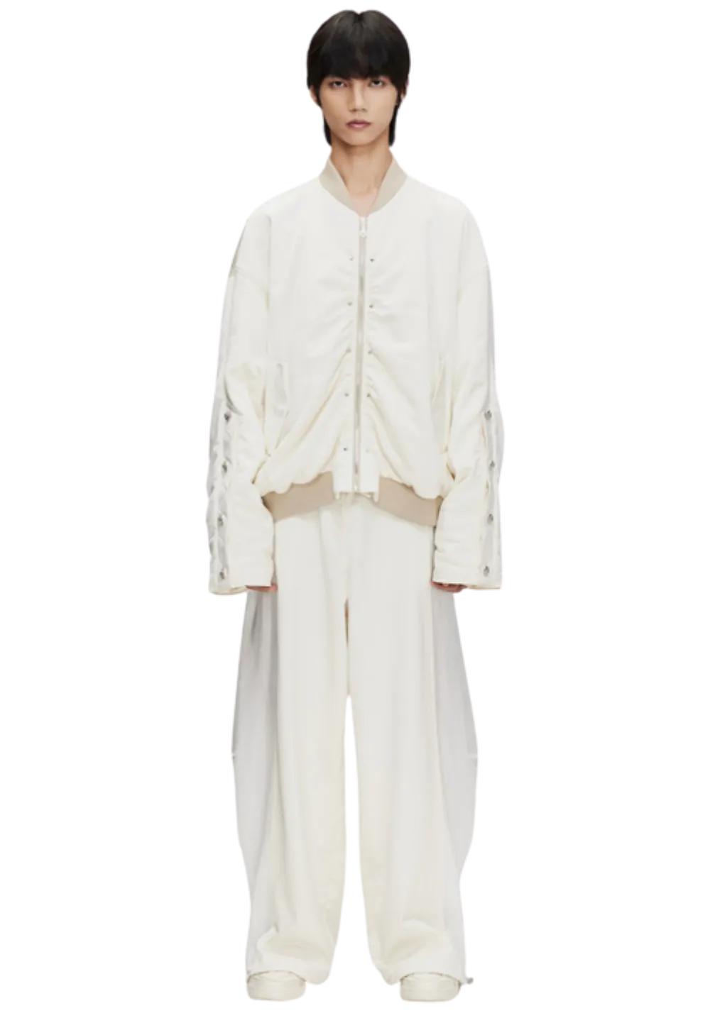Wide Leg Paratrooper Pants