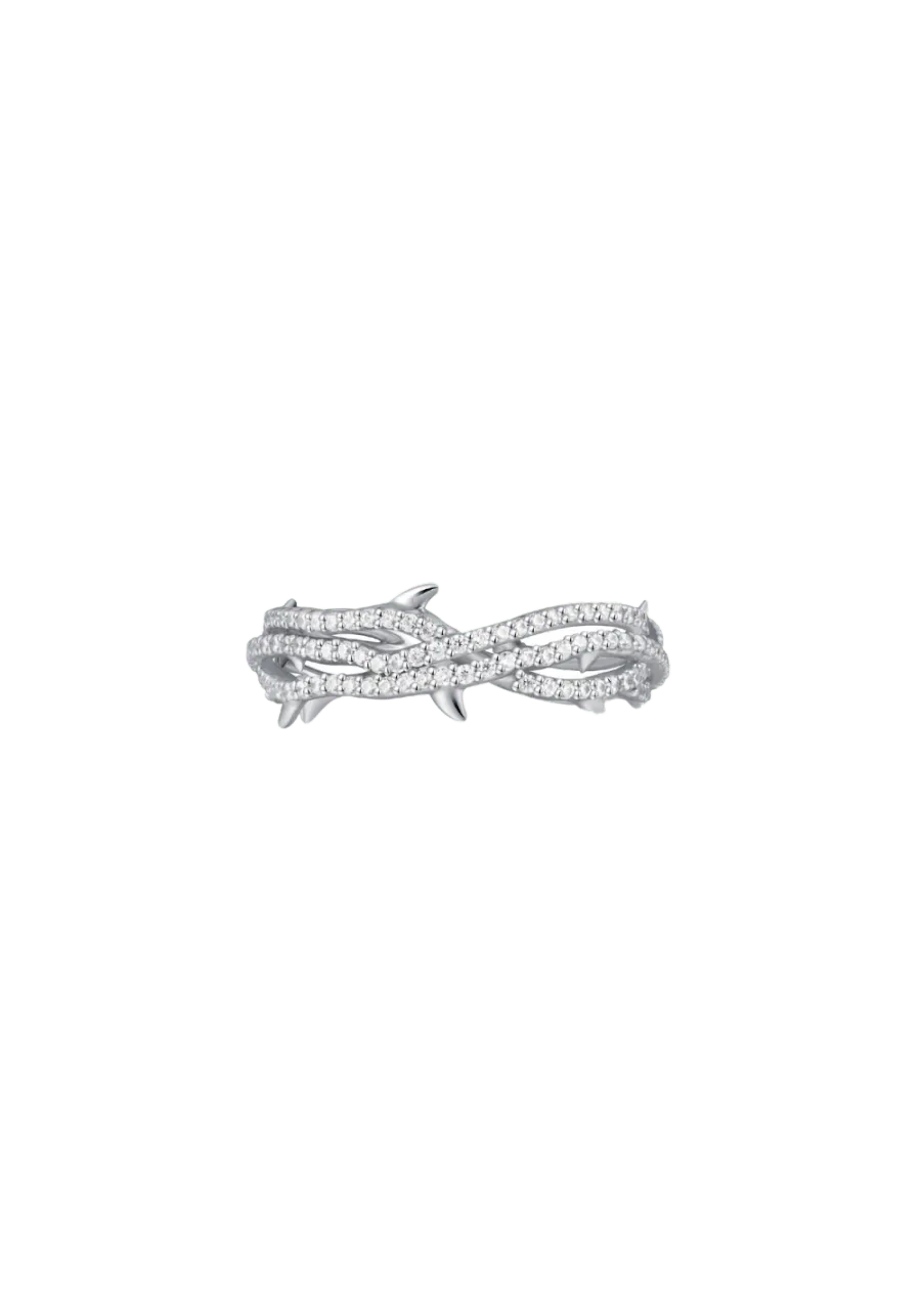 Black Phoenix Thorn Ring - 3