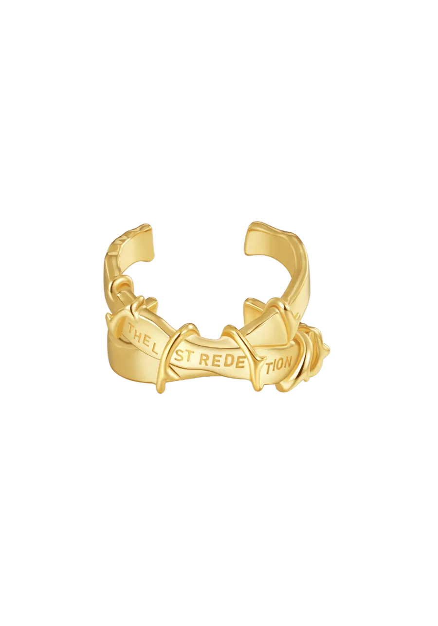 Black Phoenix Vine Ring - 3